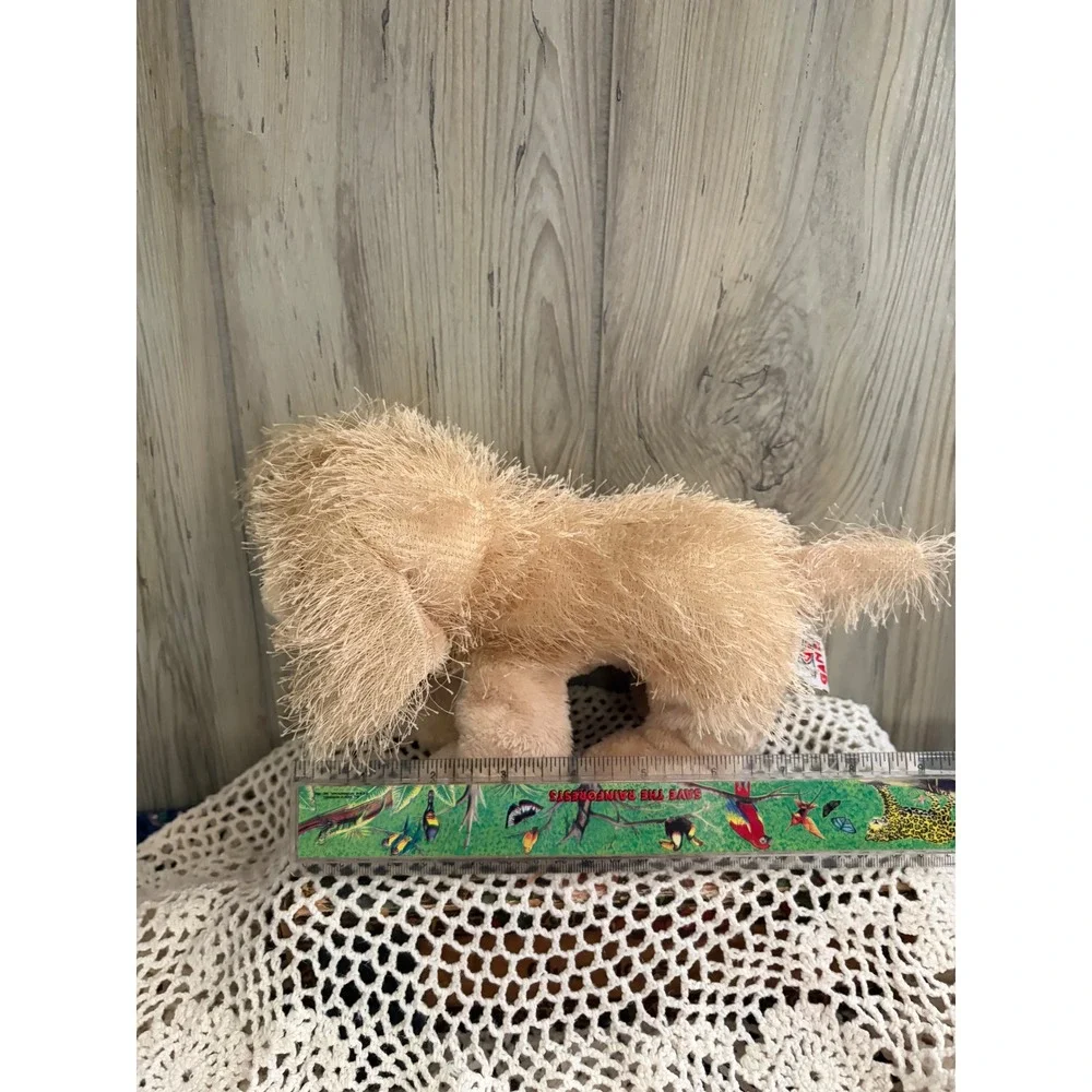Ganz Webkinz Golden Retriever Plush Tan Shaggy Dog Stuffed Animal W Logo HS012
